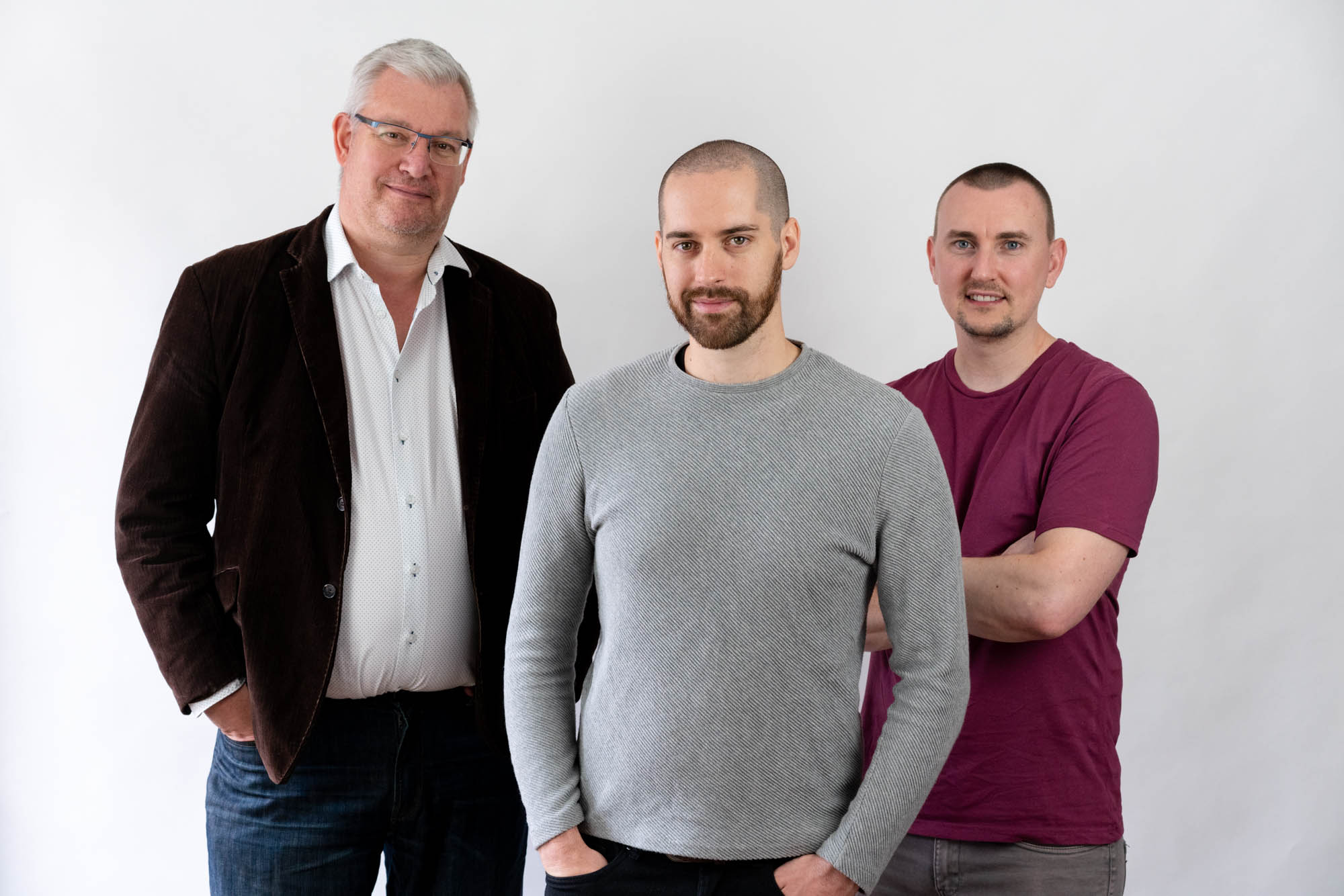 COHO Founders, Liam Cooper, Vann Vogstad, Jon Hurley (L to R)