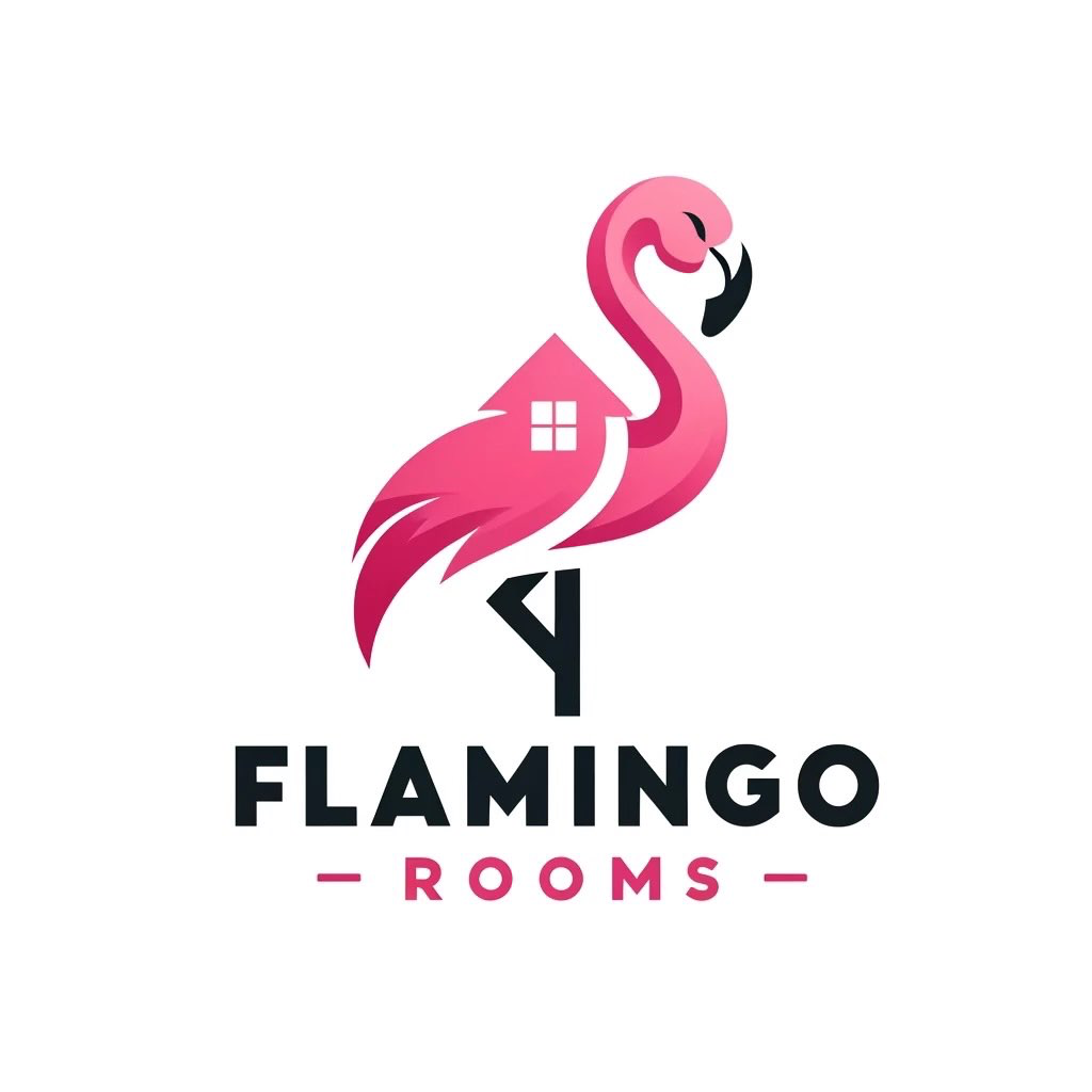 logo of the Flamingo Rooms