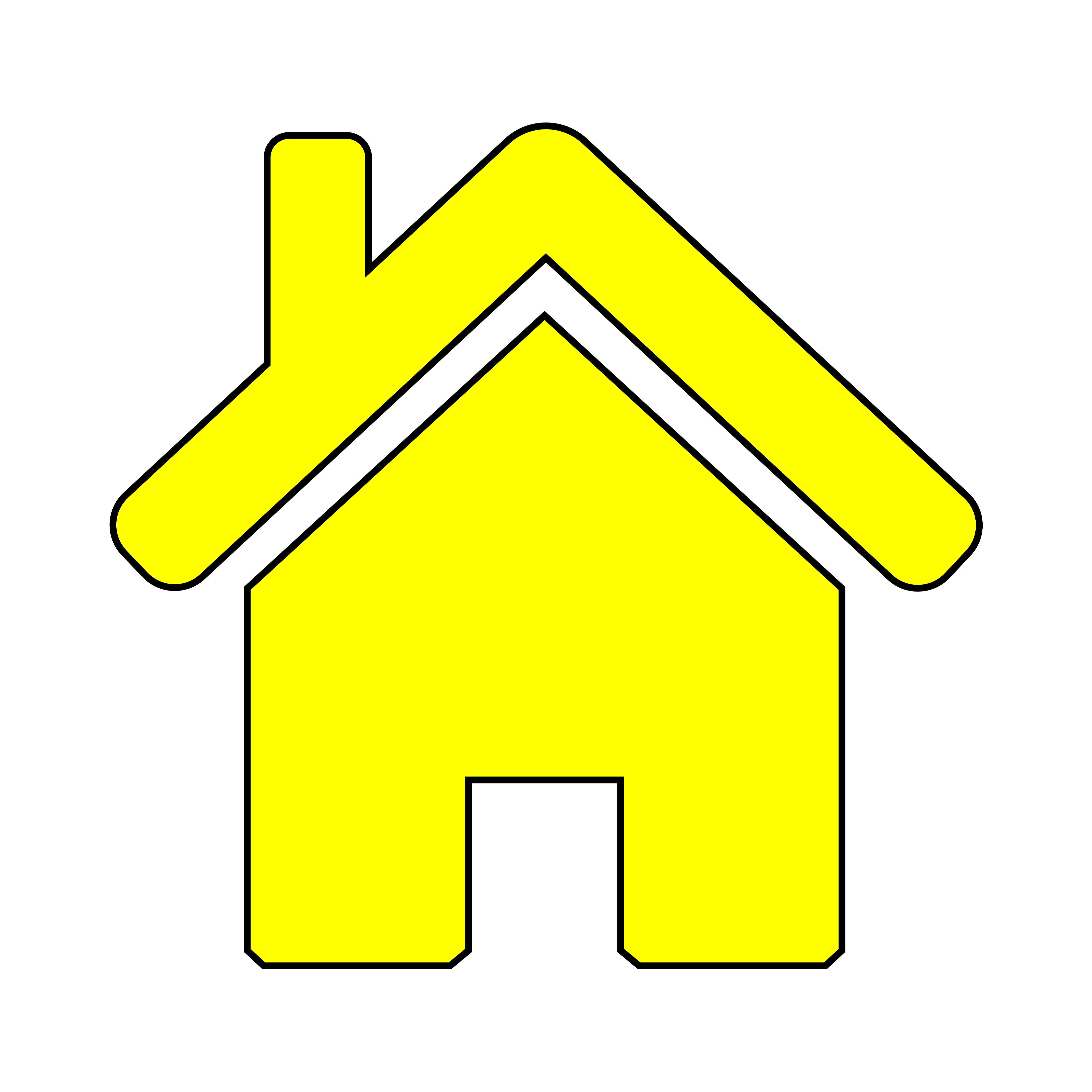 Picture of Yellow Homes