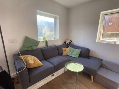 Lovely room available in a professional house share image