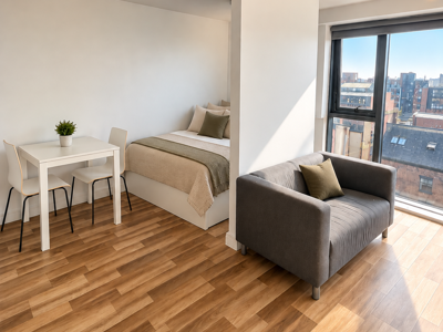 STYLISH 5TH FLOOR STUDIO | LIVERPOOL CITY CENTRE | 5 MIN WALK TO BOLD STREET & LIVERPOOL ONE image