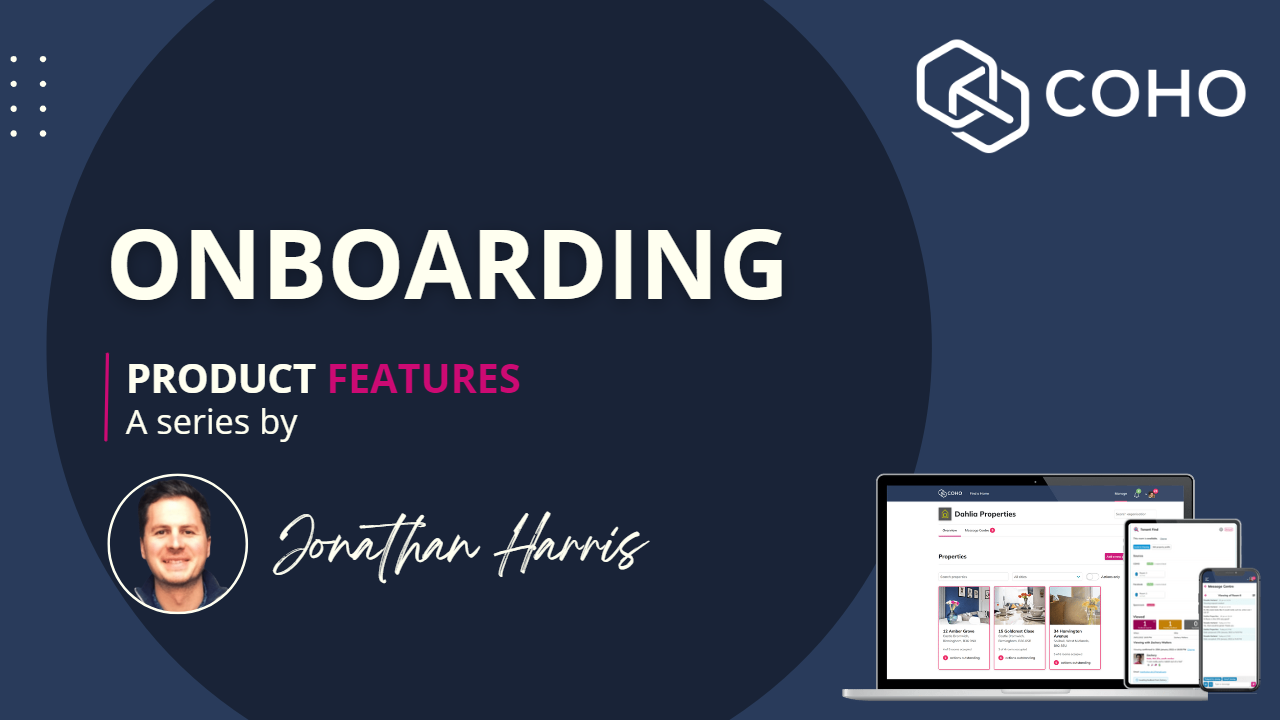 Using COHO for Tenant Onboarding