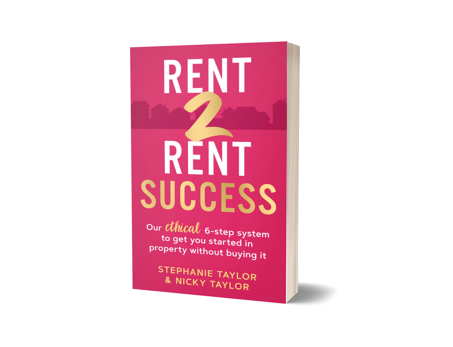 Picture of front cover of the rent 2 rent success book
